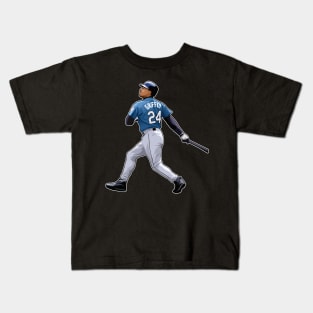 Ken Griffey Jr #24 Takes Off Kids T-Shirt